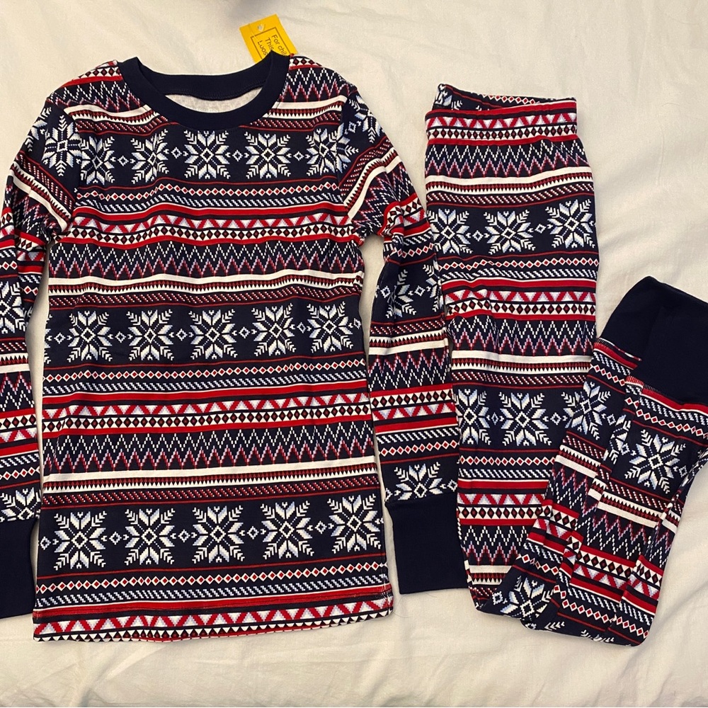 Kids fairisle pajamas